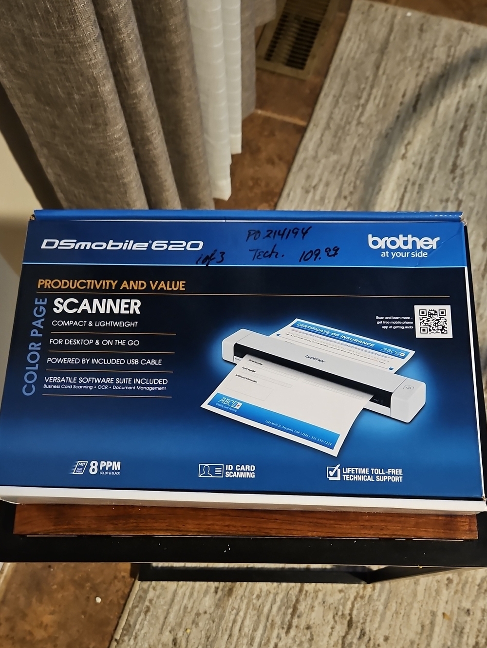 Brother DSmobile 620 Portable Scanner